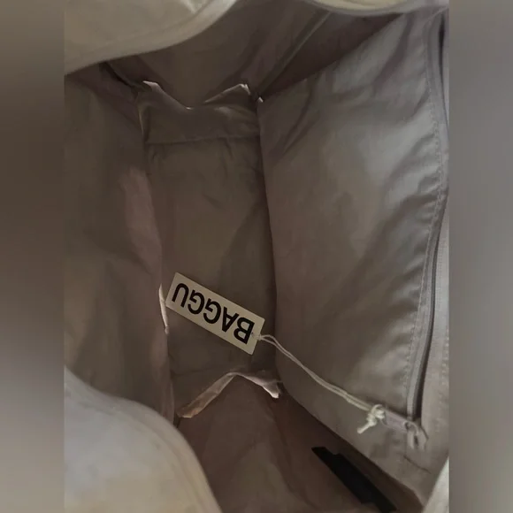 BAGGU Small Cloud Carry On Bag Dusty Pink NWT - Picture 8 of 8